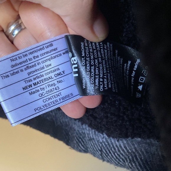 TNA oversized prospectBlack and Gray Checkered Shaket - Picture 5 of 9